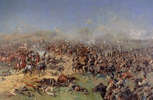 Battle of Borodino on 26th August 1812, 1913 